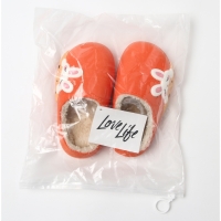 Тапочки детские, размер 24-25, оранжевый Тапочки детские, размер 24-25, оранжевый