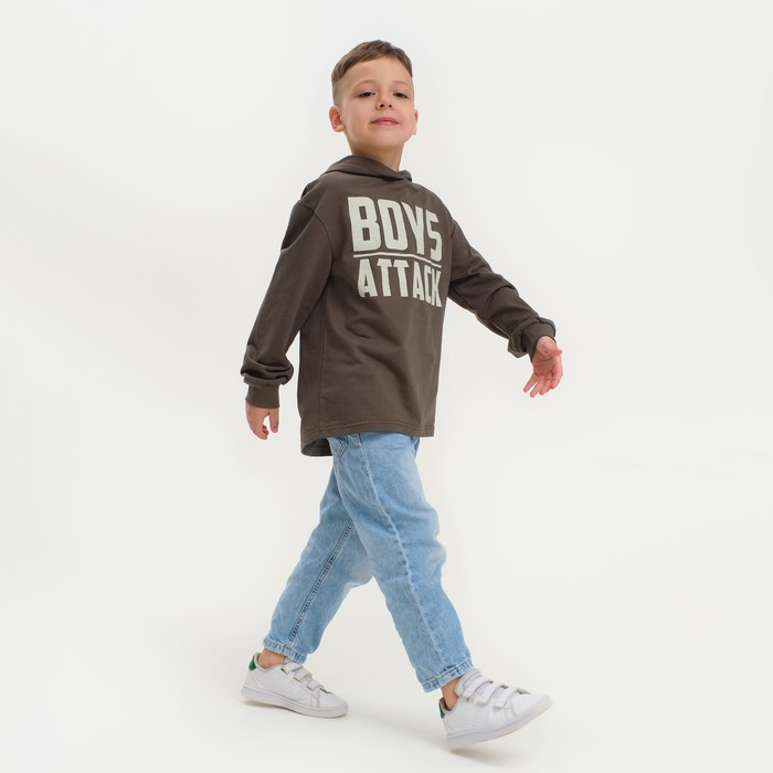 Толстовка детская с капюшоном KAFTAN "Rock on" р. 30 (98-104)