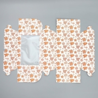 Коробка для капкейков складная с двусторонним нанесением «С Новым годом», 25 х 17 х 10 см, Новый год Коробка для капкейков складная с двусторонним нанесением «С Новым годом», 25 х 17 х 10 см, Новый год