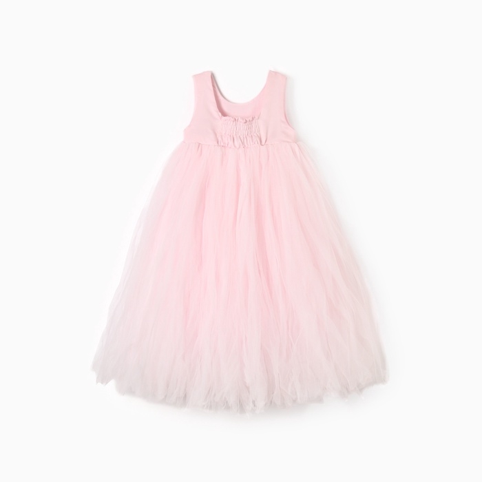 Платье детское нарядное KAFTAN рост 90, пыльно-розовый Платье детское нарядное KAFTAN рост 90, пыльно-розовый