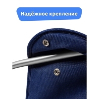 Сиденье для санок - матрас, универсальное, с кнопками, цвет синий Сиденье для санок - матрас, универсальное, с кнопками, цвет синий