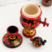 Сувенир &laquo;Самовар&raquo;, хохлома