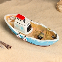 Корабль сувенирный "Рыбацкое судно" 20*8*7см Корабль сувенирный "Рыбацкое судно" 20*8*7см