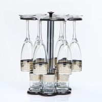 Мини-бар "Греция" барная стойка, 6 бокалов/стопок Мини-бар "Греция" барная стойка, 6 бокалов/стопок