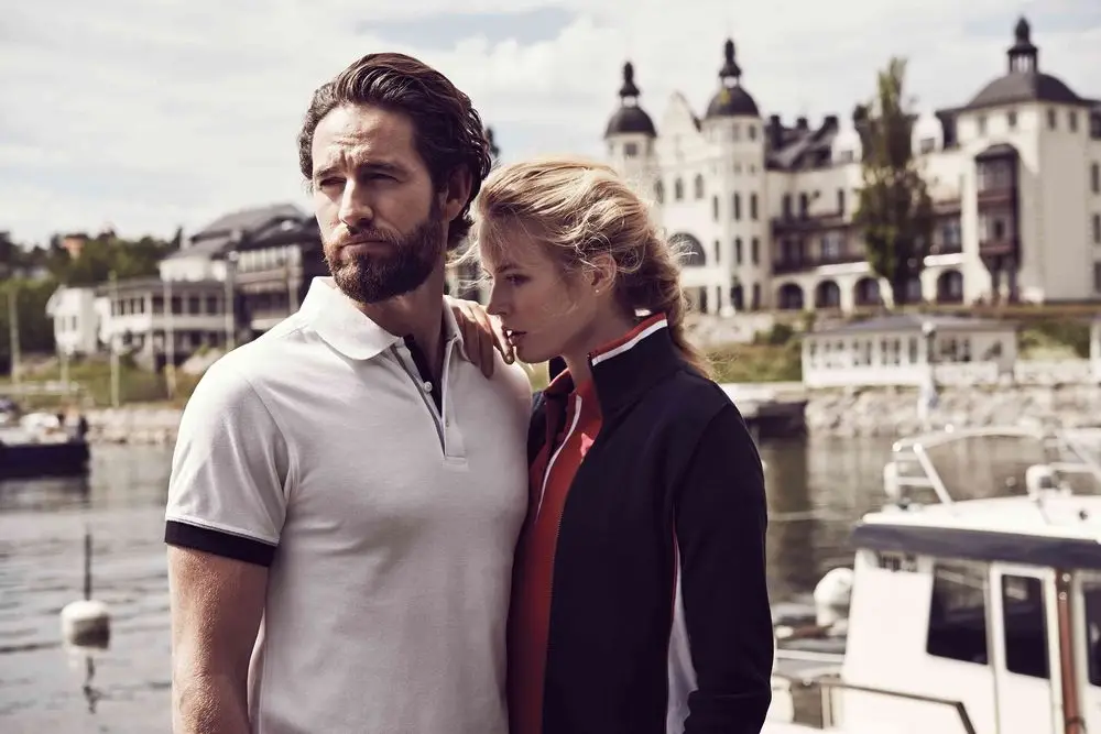 Рубашка поло мужская Anderson, красная, размер L Рубашка поло мужская Anderson, красная, размер L