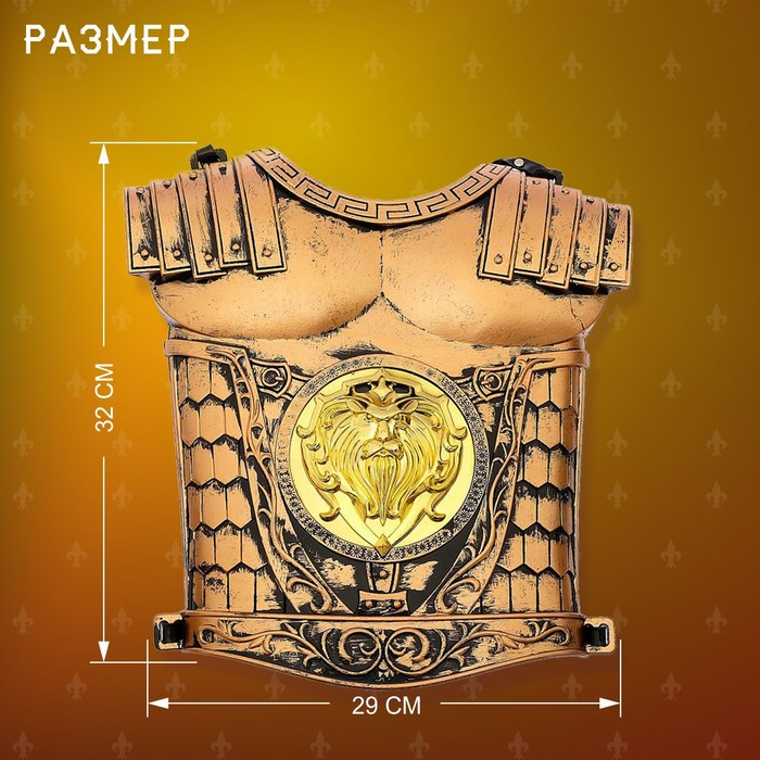 Набор рыцаря &laquo;Храбрый воин&raquo;, 3 предмета