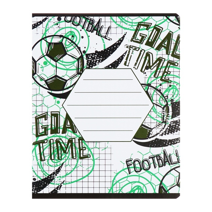 Комплект тетрадей из 10 штук, 12 листов в клетку Calligrata Комплект тетрадей из 10 штук, 12 листов в клетку Calligrata "Футбол", обложка мелованная бумага, ВД-лак, блок офсет, 5 видов по 2 штуки