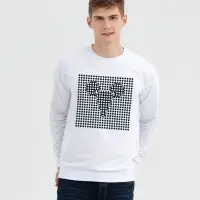 Свитшот Optical Mouse, белый, размер M