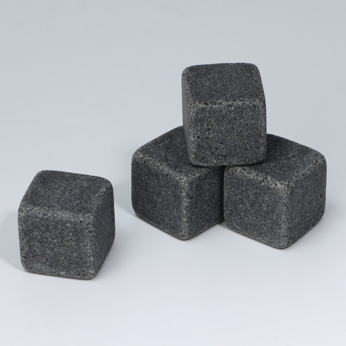 Подарочный набор бокал для виски с камнями 4 шт &laquo;23 февраля&raquo;.