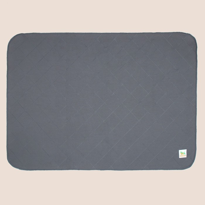 Пелёнка для животных многоразовая впитывающая, 70 х 100 см, графит