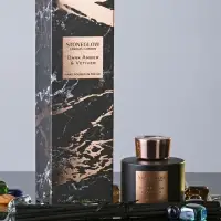 Диффузор Stoneglow Candles, темная амбра и ветивер