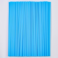 Трубочка для шаров и флагштоков, d=5 мм, цвет голубой, набор 100 шт. Трубочка для шаров и флагштоков, d=5 мм, цвет голубой, набор 100 шт.