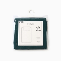 Простыня Этель 200*215 см, цв.зеленый, 100% хлопок, бязь, 125 г/м2 Простыня Этель 200*215 см, цв.зеленый, 100% хлопок, бязь, 125 г/м2