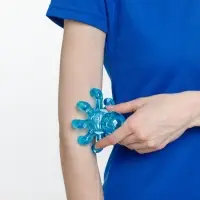 Мини-массажер Krake, синий