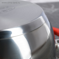 Кастрюля &laquo;Аврора&raquo;, 2.2 л, d=18 см, капсульное дно, индукция