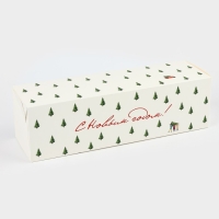 Коробка подарочная новогодняя складная «С Новым годом! », 9.5 х 32.5 х 9.5 см, Новый год Коробка подарочная новогодняя складная «С Новым годом! », 9.5 х 32.5 х 9.5 см, Новый год