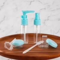 Набор для хранения, в футляре, 6 предметов, цвет голубой Набор для хранения, в футляре, 6 предметов, цвет голубой