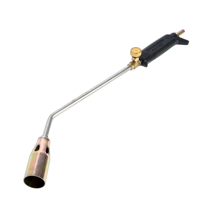 Горелка кровельная газовоздушная ТУНДРА, 510 мм, d=35 мм, 1300 °C, вентиль Горелка кровельная газовоздушная ТУНДРА, 510 мм, d=35 мм, 1300 °C, вентиль