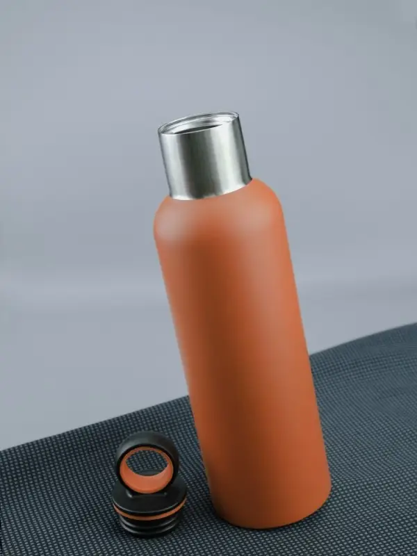 Термобутылка Sherp, оранжевая Термобутылка Sherp, оранжевая