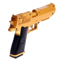 Пистолет детский &laquo;Дигл&raquo;, стреляет мягкими пулями, вылетают гильзы, автоматическая перезарядка