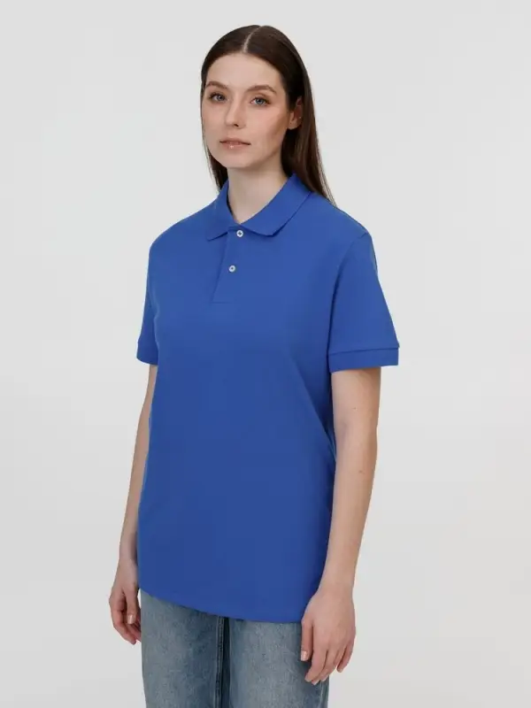 Рубашка поло унисекс Pacific, ярко-синяя (royal), размер 4XL