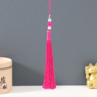 Подвеска текстиль, металл "Бабочка" фуксия 1х1,2х16,5 см Подвеска текстиль, металл "Бабочка" фуксия 1х1,2х16,5 см