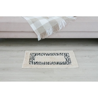 Коврик для дома Доляна «Зебра», 50×80 см, цвет молочный Коврик для дома Доляна «Зебра», 50×80 см, цвет молочный