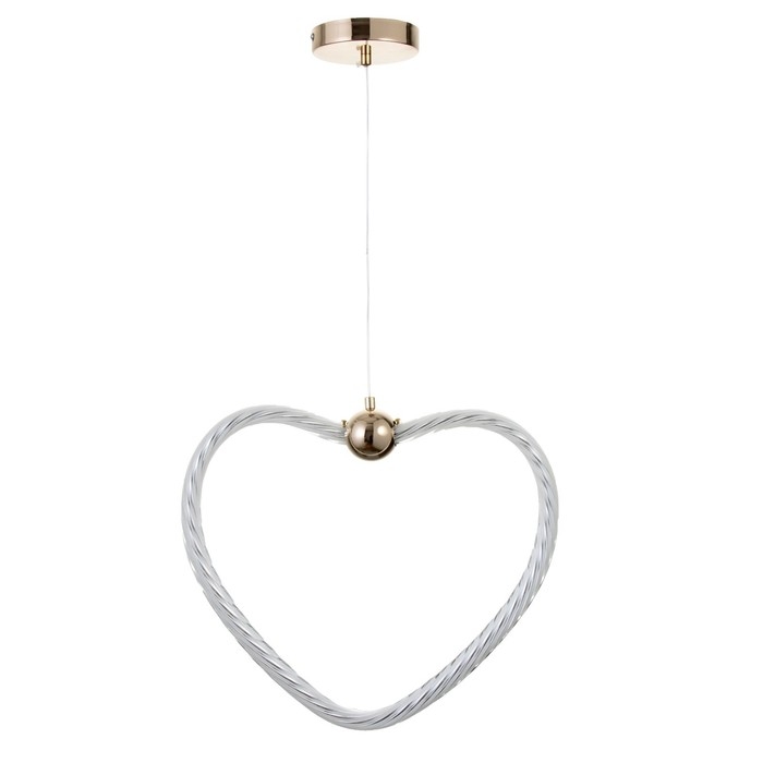 Светильник BayerLux Светильник BayerLux "Сердце" LED 36Вт золото 46х6х35-120 см