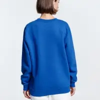 Свитшот унисекс Delta, ярко-синий, размер S