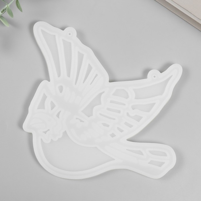 Молд силикон Молд силикон "Свиристель летит" 16х18,7х0,8 см