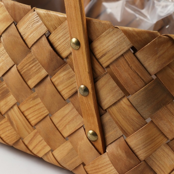 Набор корзин плетеных, 31х21х13/35,5 см, 22х15.5х13,5/31,5 см, 2 шт, секвойя Набор корзин плетеных, 31х21х13/35,5 см, 22х15.5х13,5/31,5 см, 2 шт, секвойя