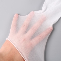 Капрон для кукол и цветов, набор 4 шт., размер 1 шт. &mdash; 45 &times; 6 см, цвет белый