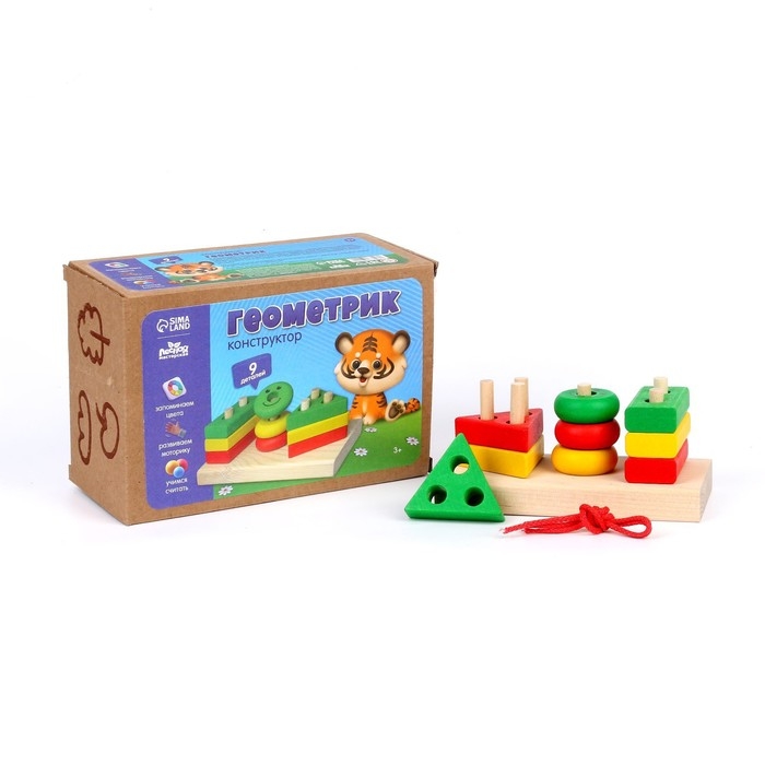 Пирамидка логическая &laquo;Геометрик&raquo; + календарь