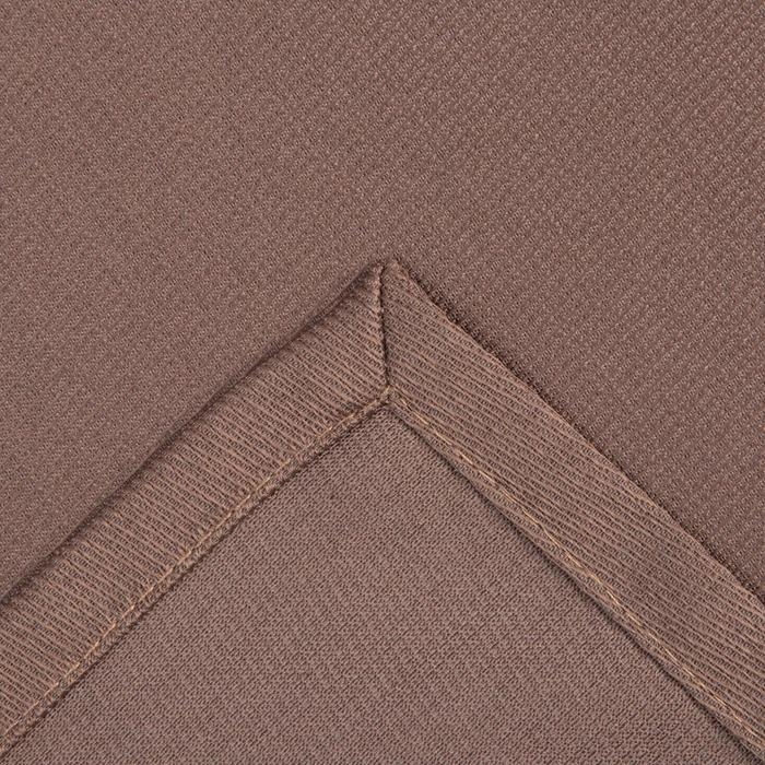 Скатерть Этель Cozy 150*180 +/-3см, цв.кофейный, пл. 192 г/м2, хл с ВГМО