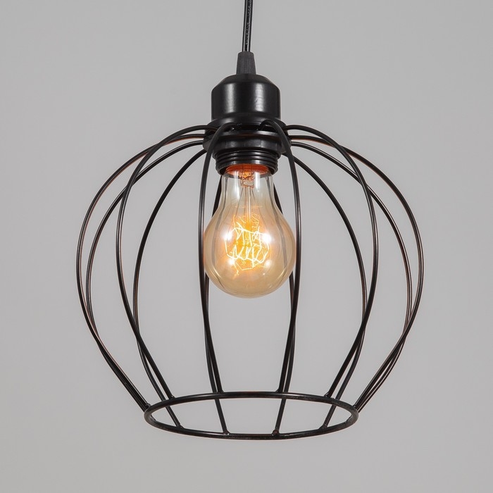 Светильник Светильник "Амадео" 1х40Вт Е27 черный 21х21х70см