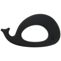 Прорезыватель силиконовый на держателе «Кит», Крошка Я Прорезыватель силиконовый на держателе «Кит», Крошка Я