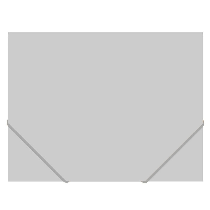 Папка-картотека А4, Calligrata TOP DeLuxe, 12 отделений, 700 мкм, на кнопке, белая с цветными разделителями