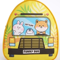 Рюкзак детский для девочки «Поехали», р-р. 23х20,5 см Рюкзак детский для девочки «Поехали», р-р. 23х20,5 см