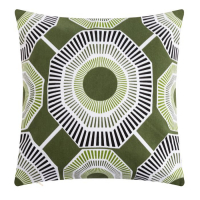 Наволочка декоративная 40х40 см, Circle green, 100% хлопок Наволочка декоративная 40х40 см, Circle green, 100% хлопок
