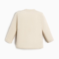 Лонгслив Крошка Я, BASIC LINE, рост 74-80 см, цвет молочный