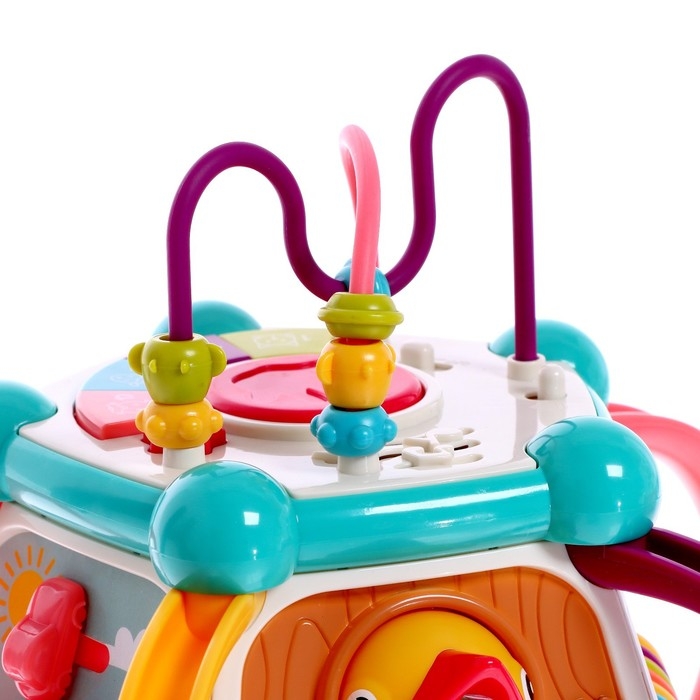 Развивающая игрушка &laquo;Логический центр&raquo;, световые и звуковые эффекты, работает от батареек