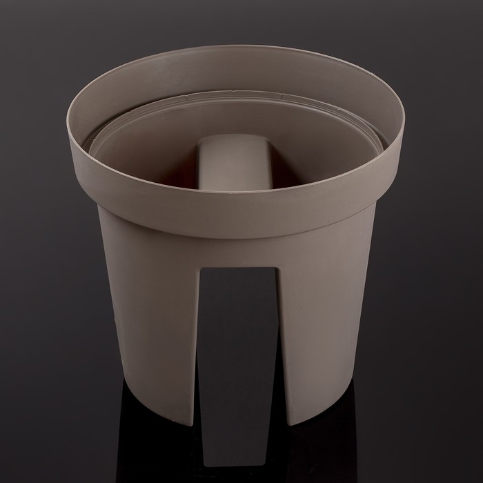 Кашпо для цветов балконное &laquo;Краски&raquo;, 6 л, цвет МИКС