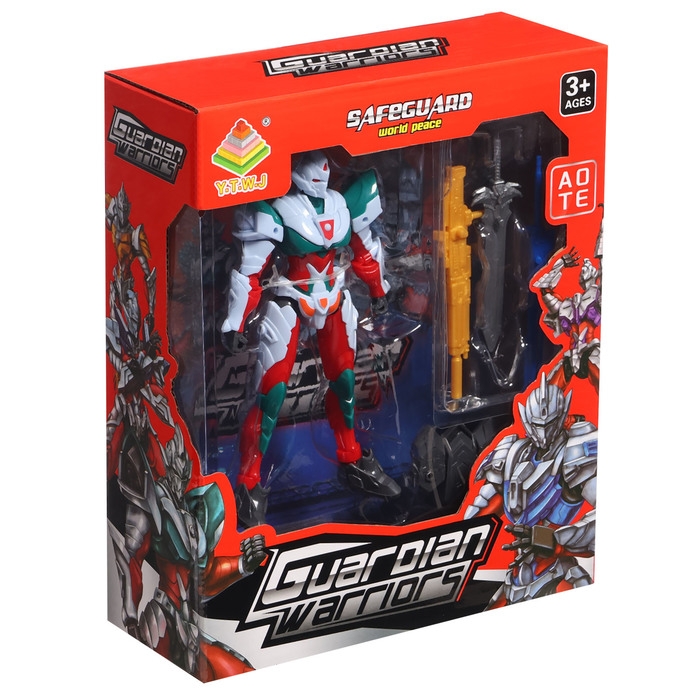 Робот &laquo;Воин-Хранитель&raquo;, подвижные детали, цвет МИКС