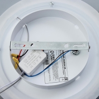 Бра "Галла" LED 20Вт 4000К белый-черный 25х5х51см