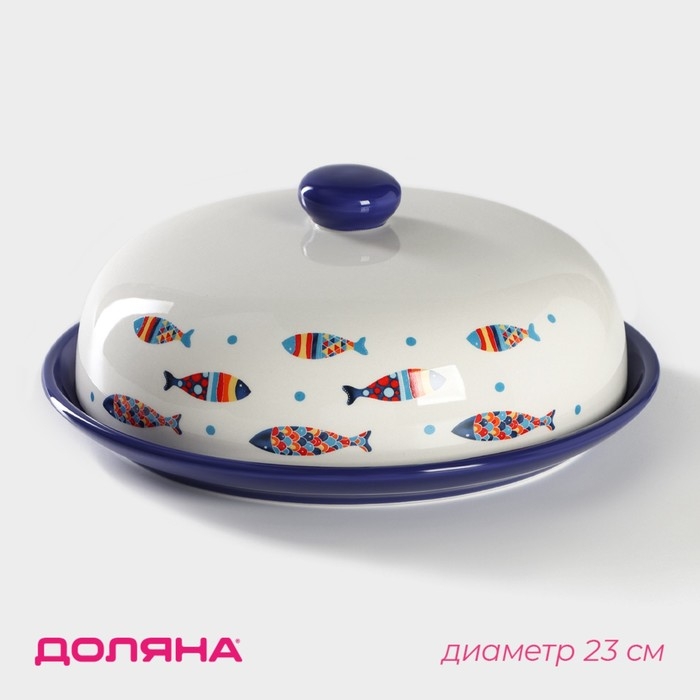 Блинница Доляна &laquo;Емеля&raquo;, d=23 см, цвет белый