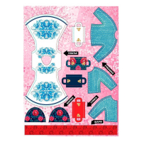 Кукла-модель шарнирная &laquo;Кэтти&raquo; с набором для создания одежды &laquo;Я модельер&raquo;, МИКС