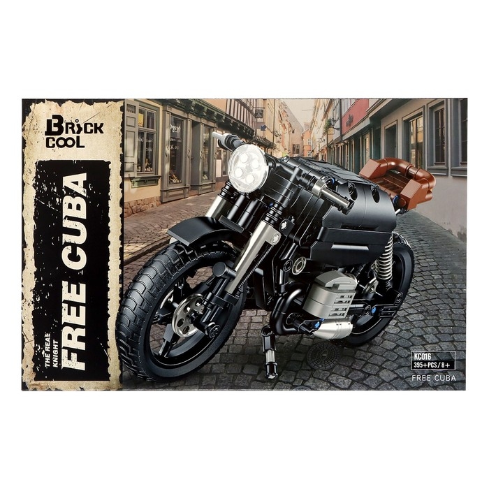 Конструктор Техно «Городской мотоцикл», 395 деталей Конструктор Техно «Городской мотоцикл», 395 деталей