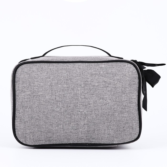 Косметичка на молнии, цвет серый Косметичка на молнии, цвет серый