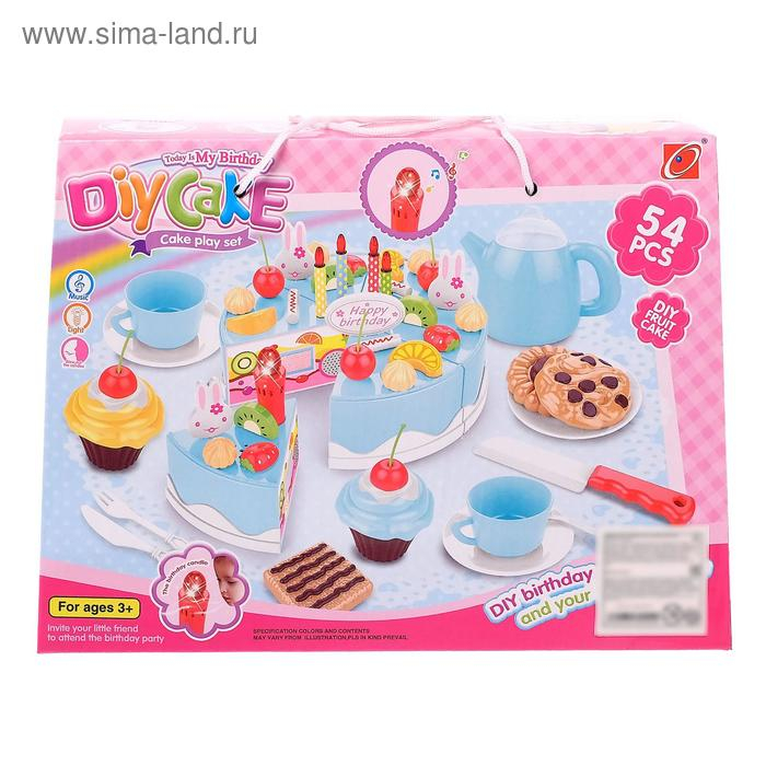 Торт с пирожным «Сладкоежка», 21 предмет Торт с пирожным «Сладкоежка», 21 предмет