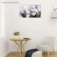 Картина-холст на подрамнике "Ирисы" 60х100 см Картина-холст на подрамнике "Ирисы" 60х100 см